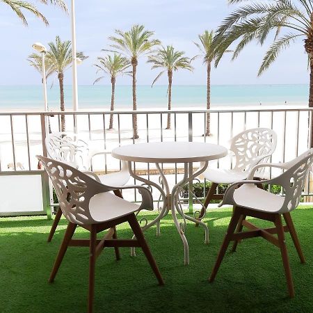 Apartamento NUEVO, Primerísima línea con Wifi y Parking gratis en Playa San Antonio Cullera Exterior foto