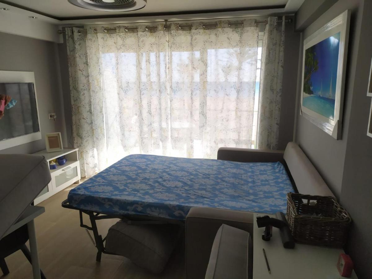 Apartamento NUEVO, Primerísima línea con Wifi y Parking gratis en Playa San Antonio Cullera Exterior foto